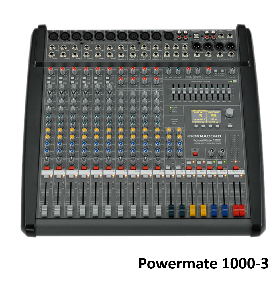DYNACORD PowerMate 1000-3 Mixer