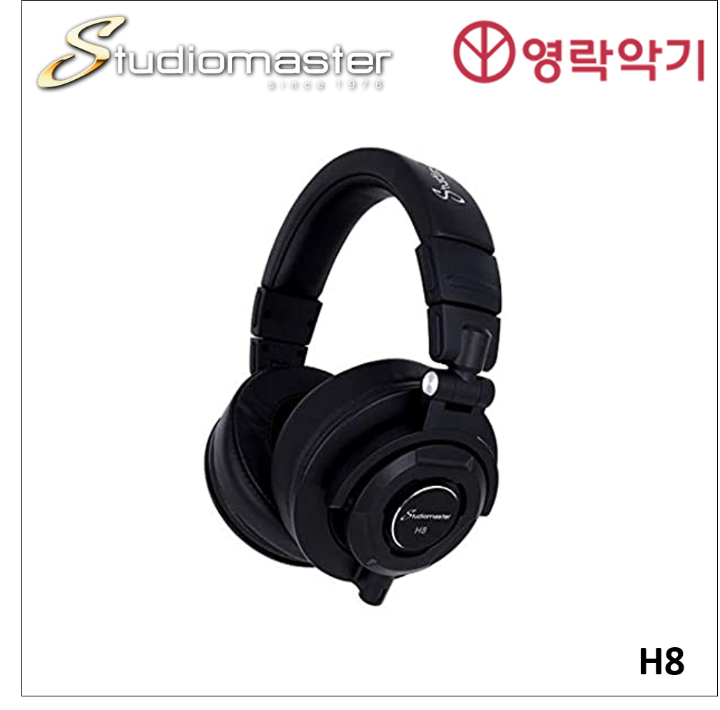 StudioMaster H8 헤드폰